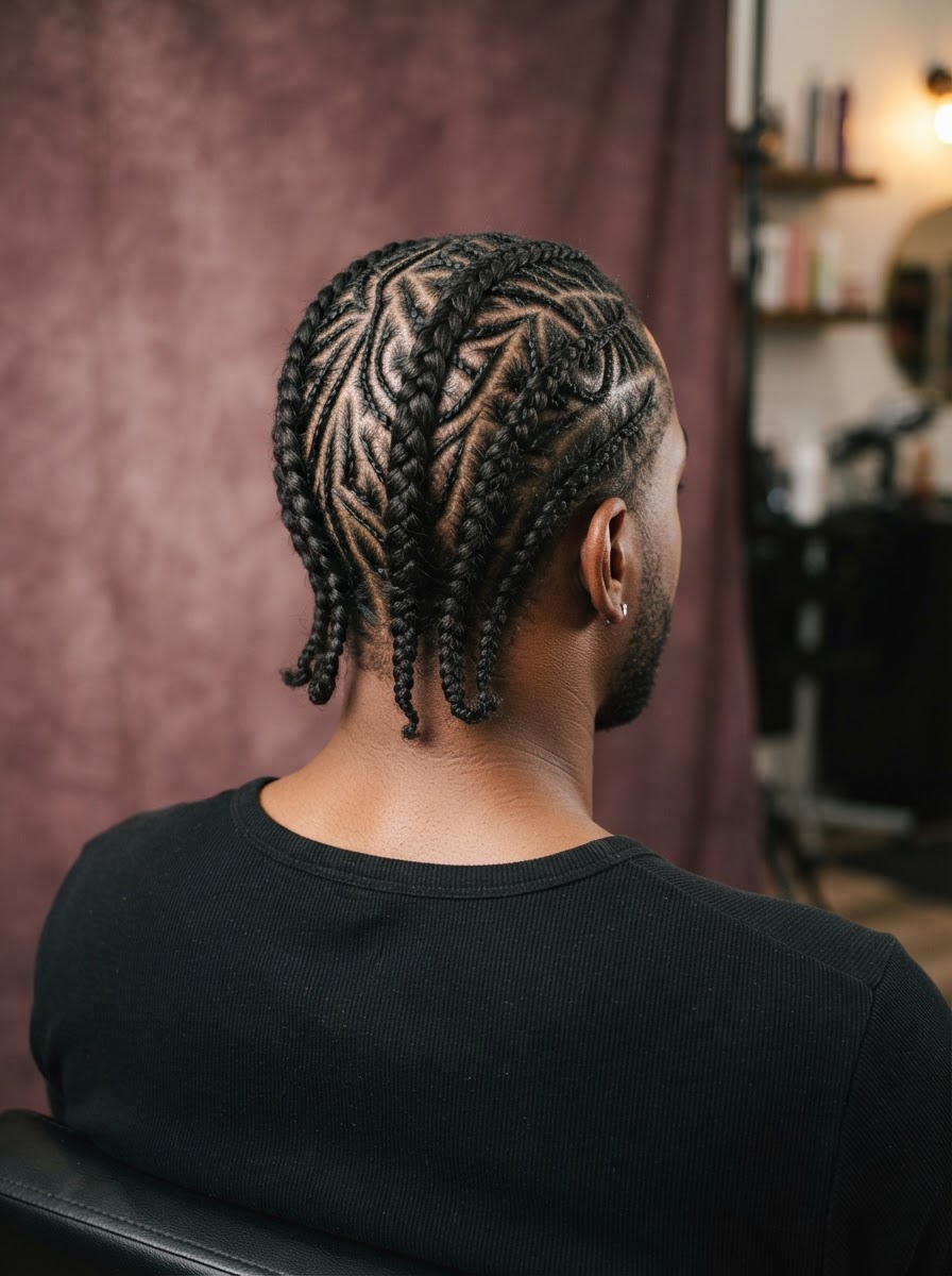 Men's Freestyle Cornrows