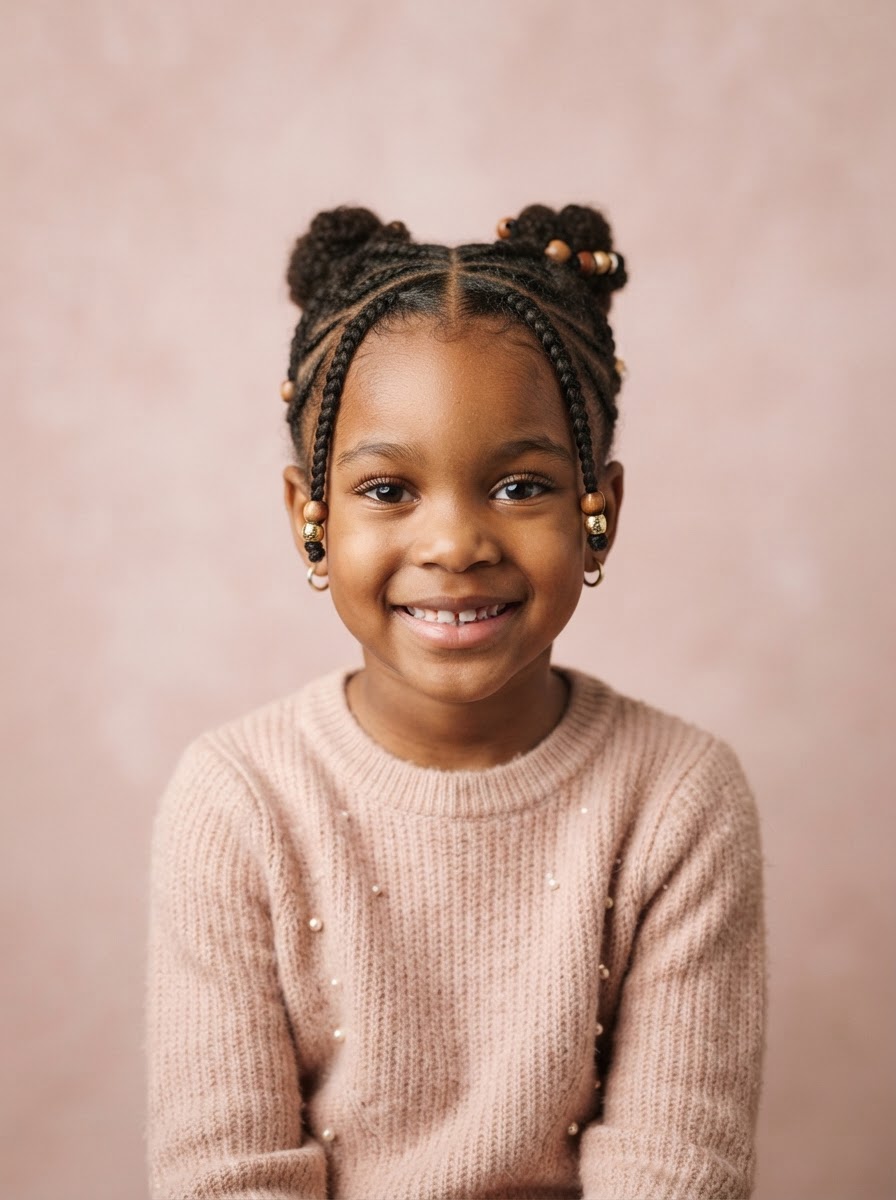 Natural Kids Braids