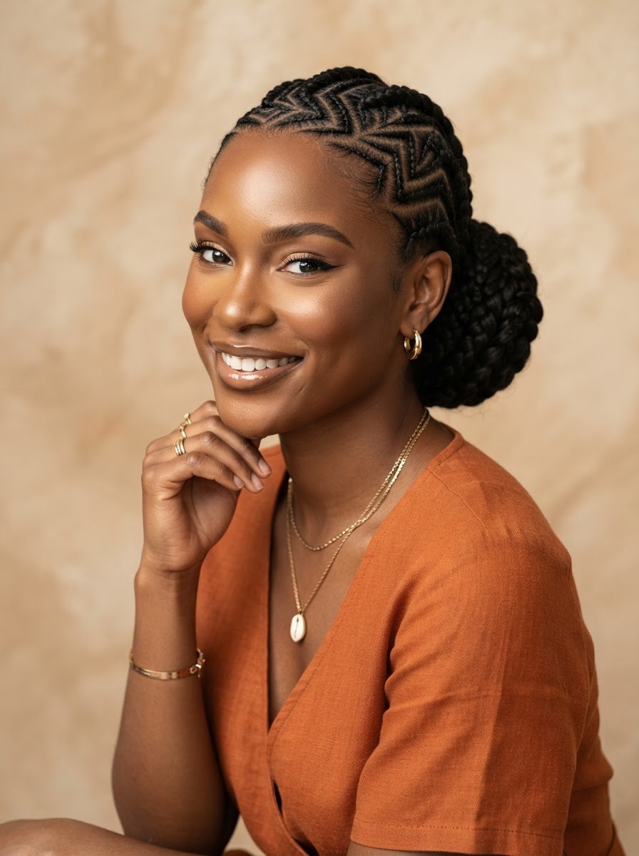 Zig-Zag Cornrows