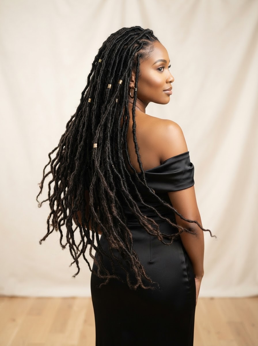 Long Faux Locs
