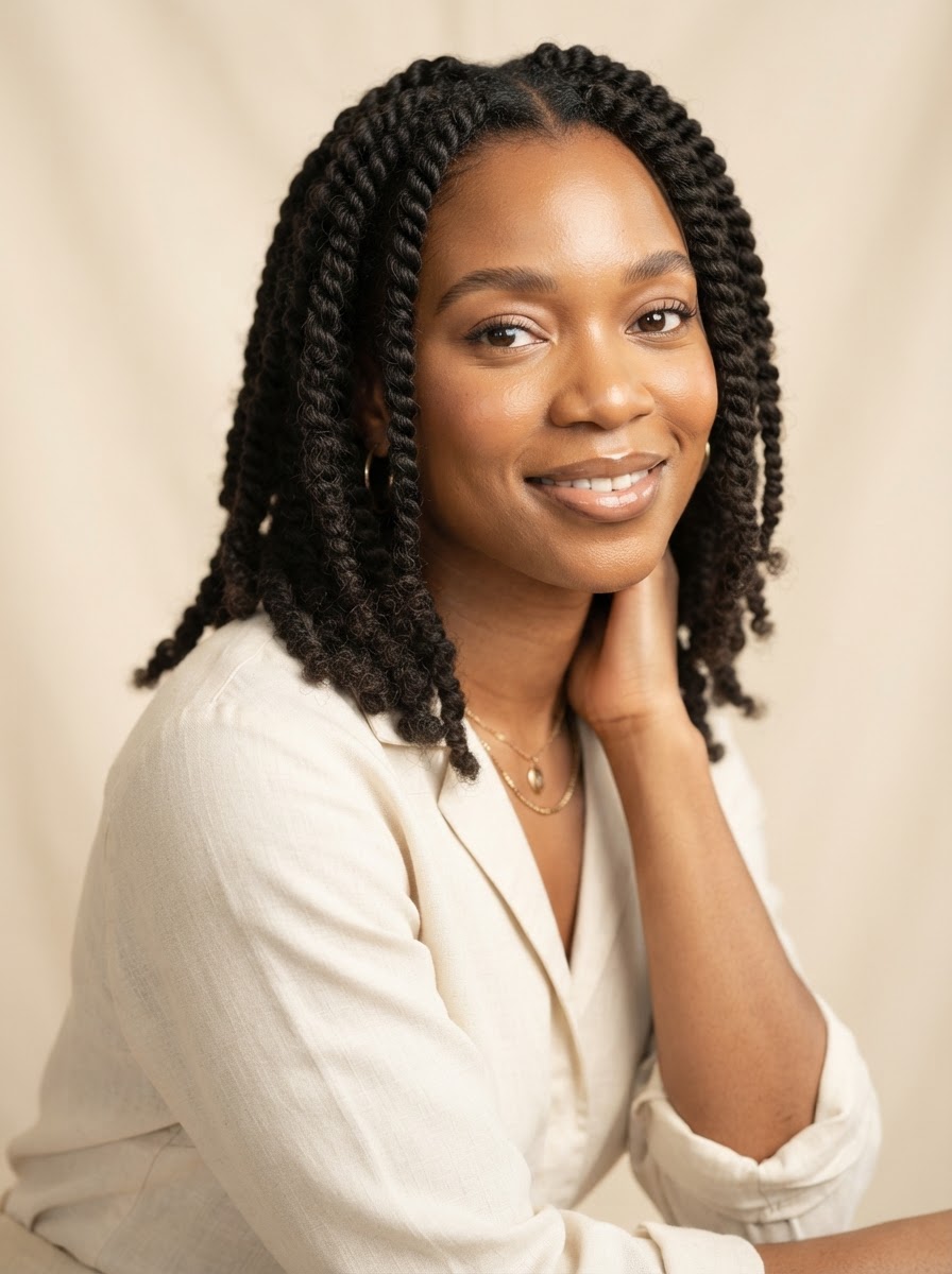 Natural Two-Strand Twists