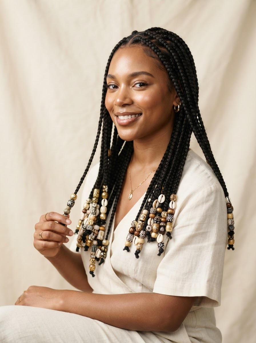 Braids with Beads