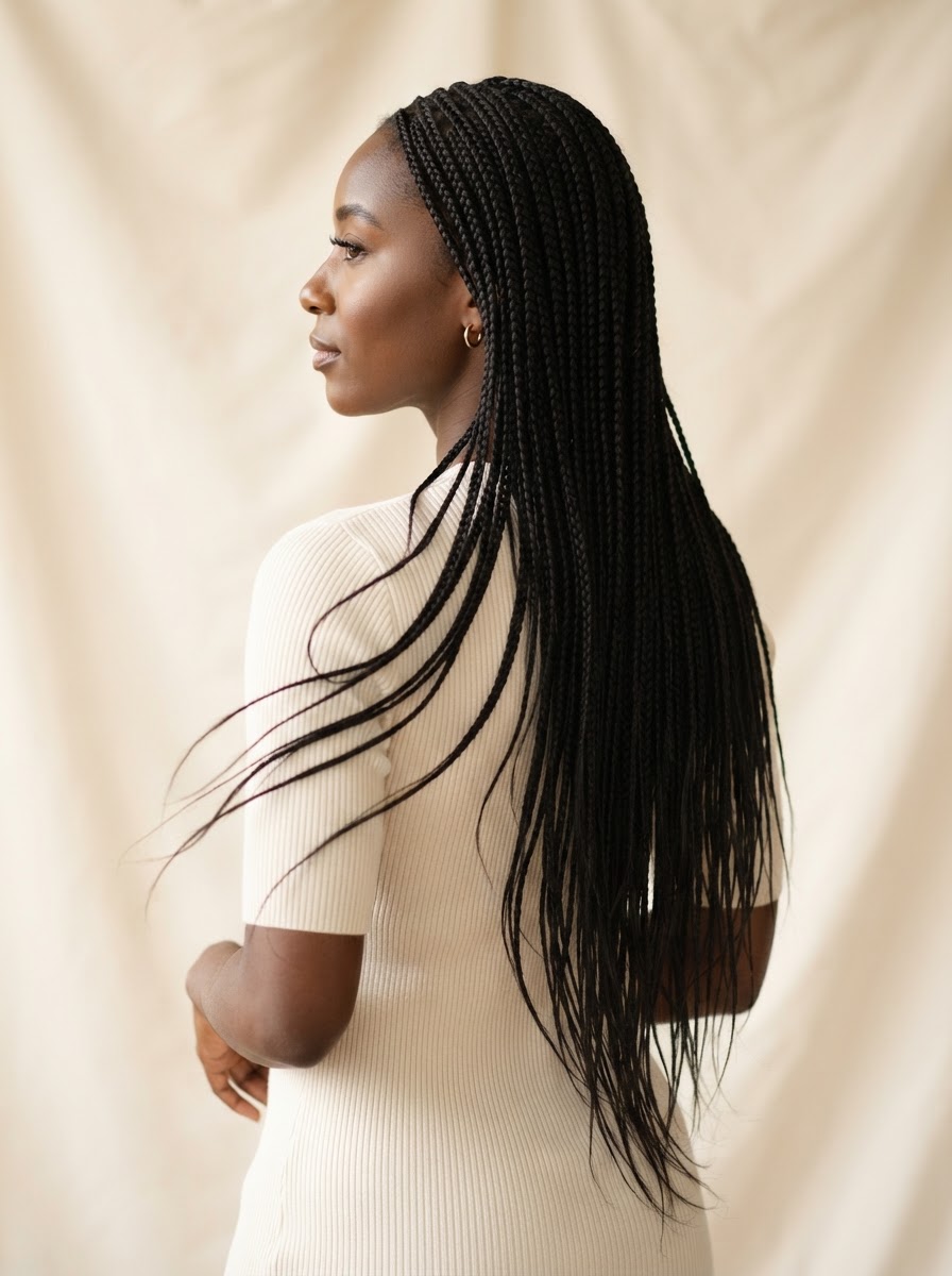 Long Knotless Braids