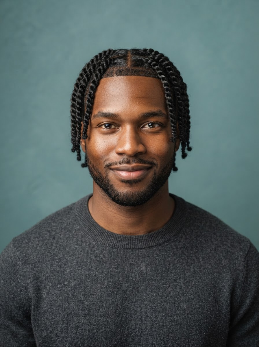 Men's Two-Strand Twists