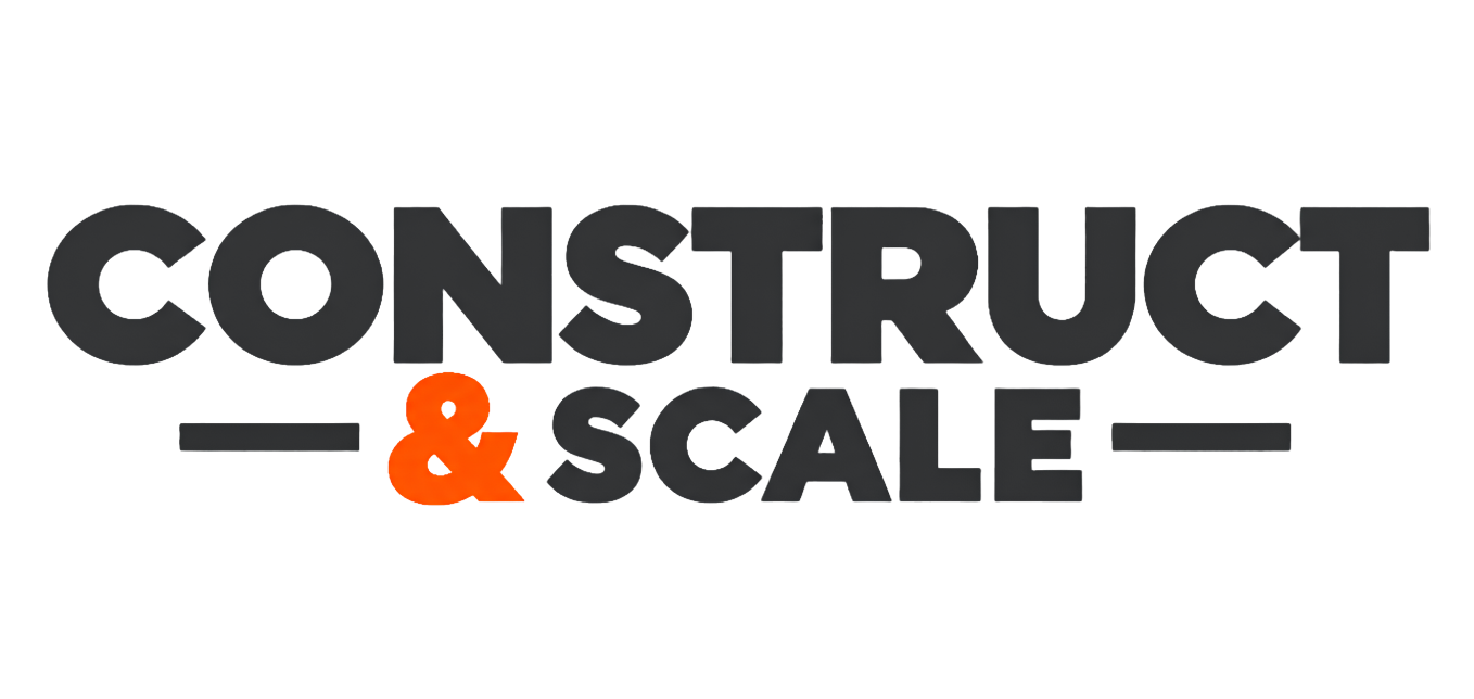 Construct & Scale logo