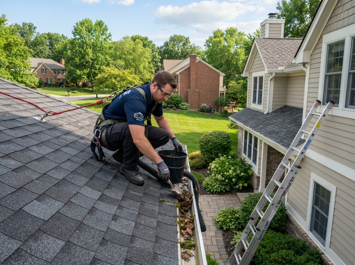 Residential & Commercial Gutter Maintenance