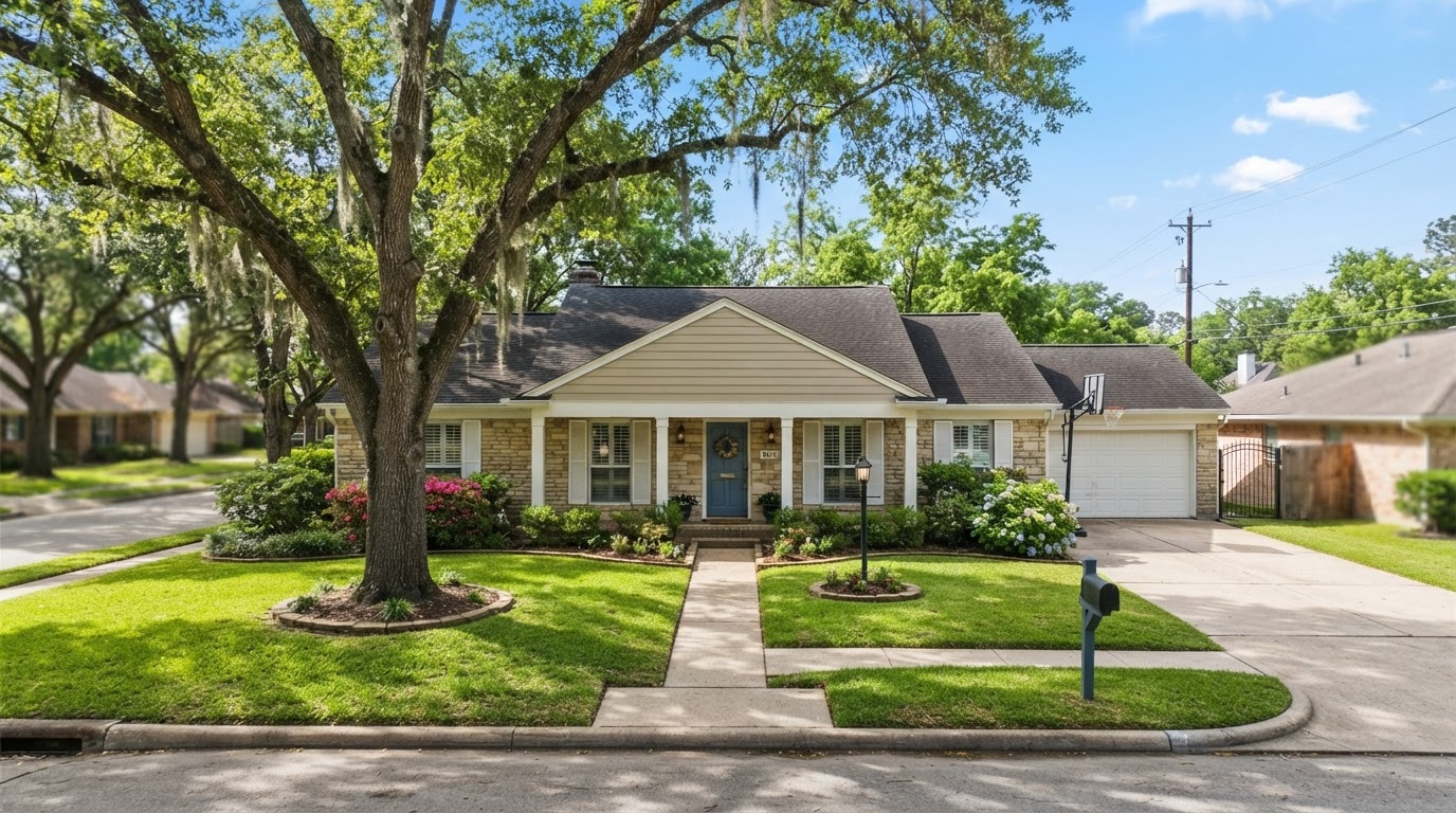 An older, lived-in home purchased as-is