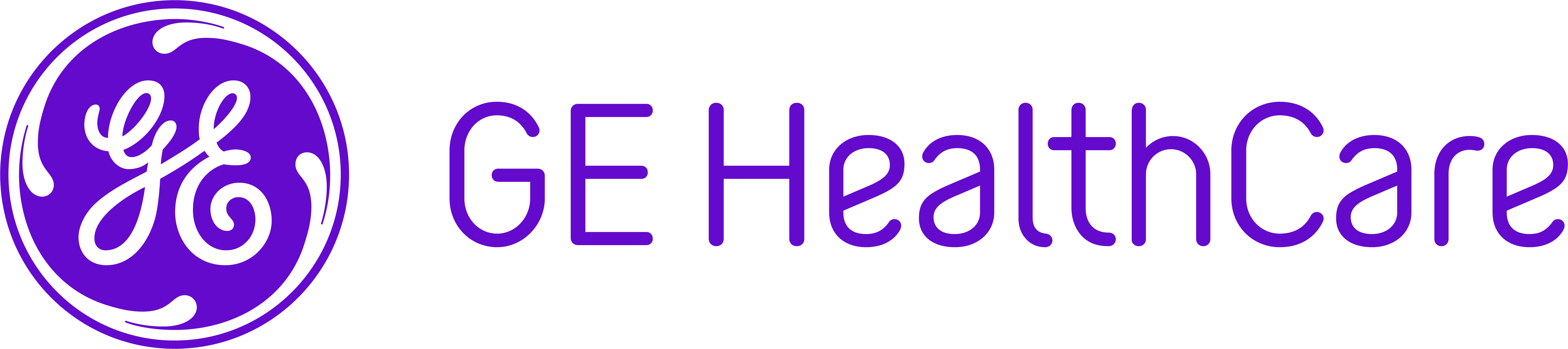 Logo oficial de GE HealthCare
