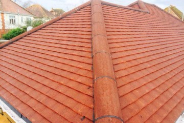 Example of new build roofing work carried out by Dorset Roofing Services
