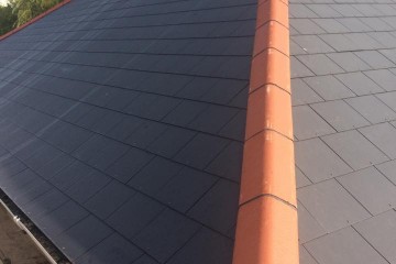 Example of roofing work carried out by Dorset Roofing Services