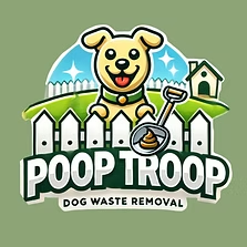 Poop Troop Dog Waste Removal logo