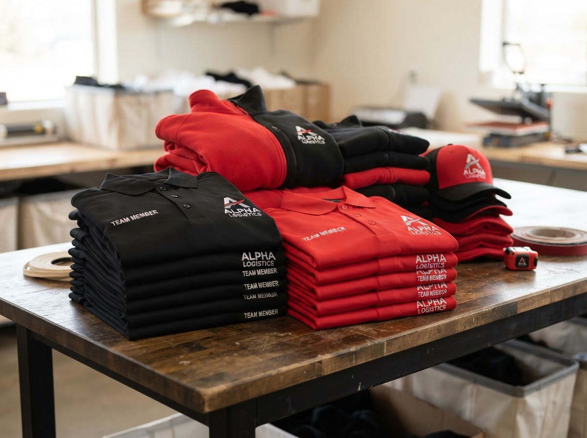 Corporate Apparel Run — Design & Manufacturing work by KairoCraft (image 1 of 2)