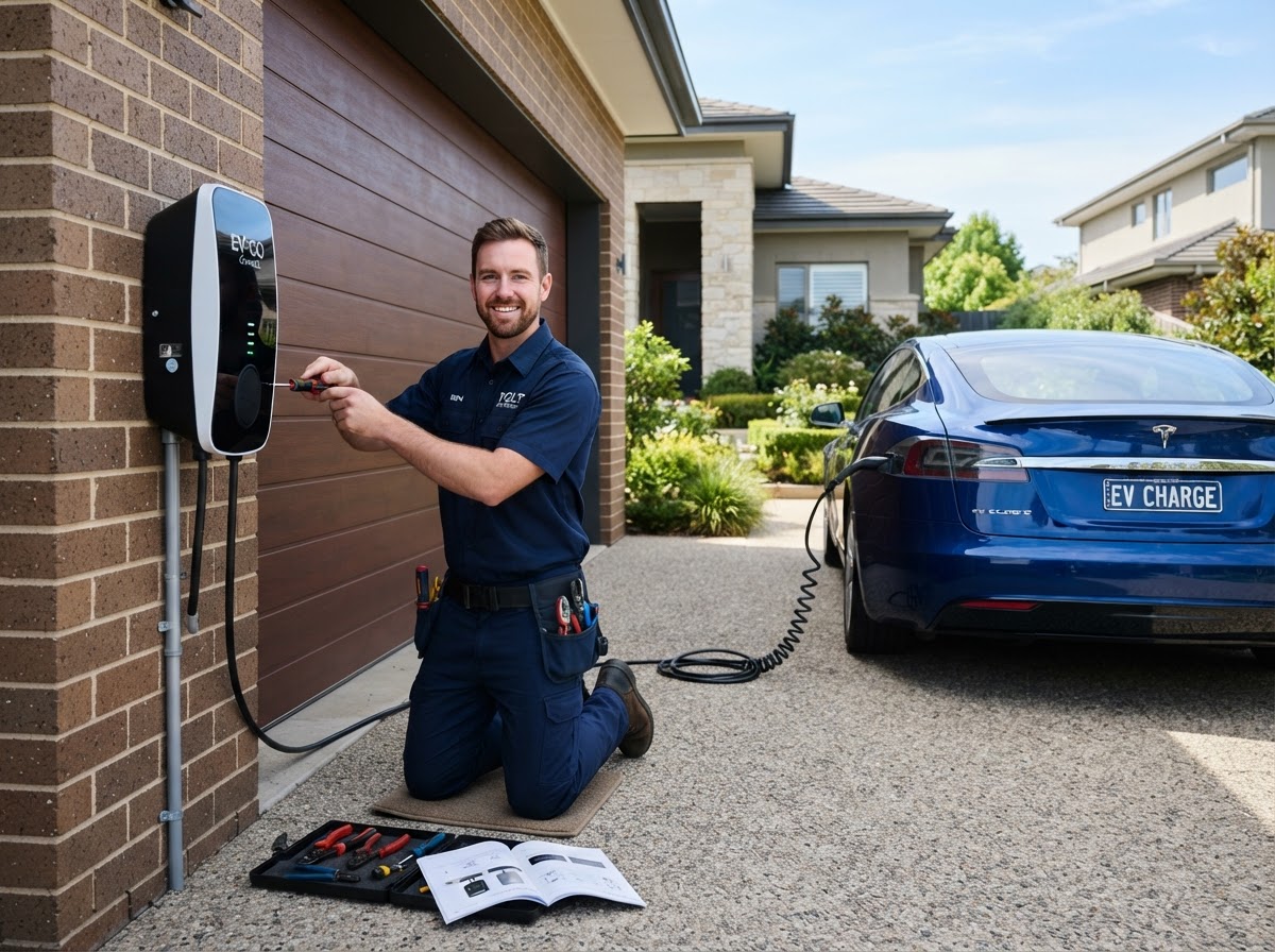 Nicholas Electrical EV Charger Installation