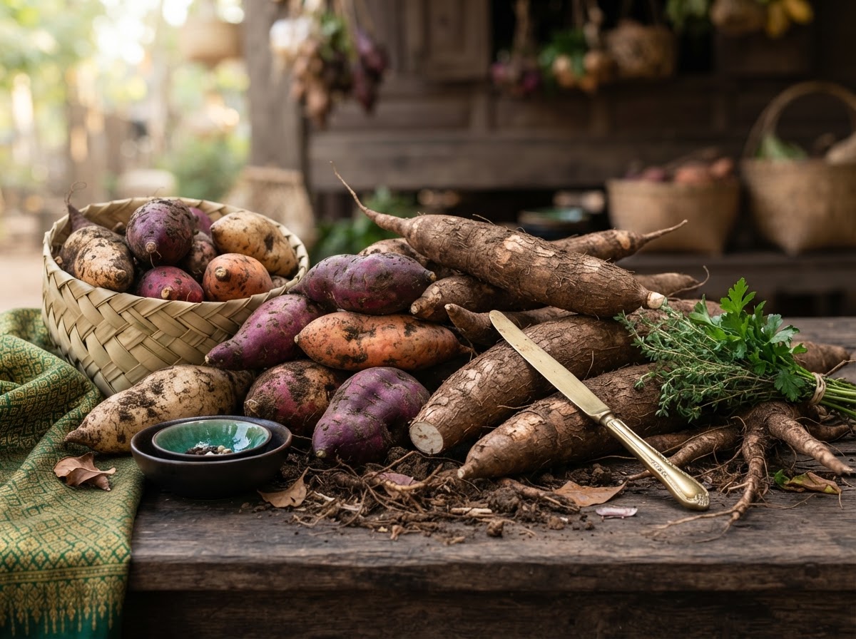 Cassava & Sweet Potato