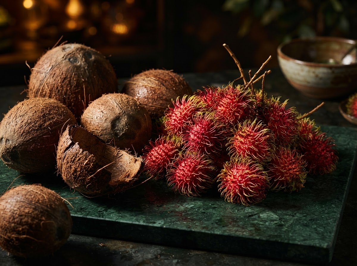 Coconut & Rambutan