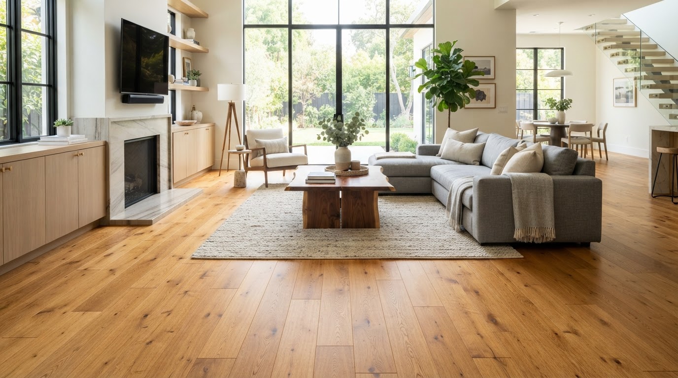 Luxury Hardwood Flooring Installation