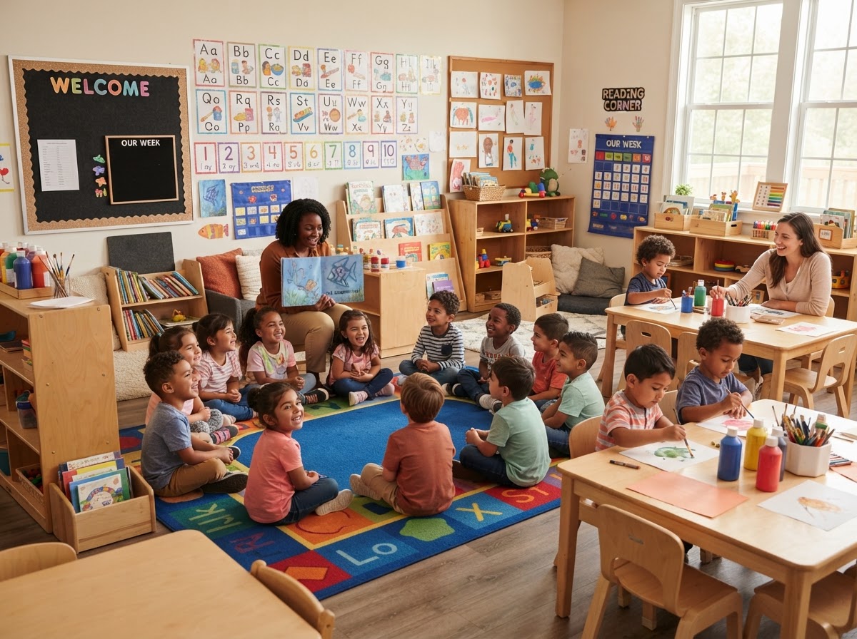 Preschool program at Lakeview Development Center