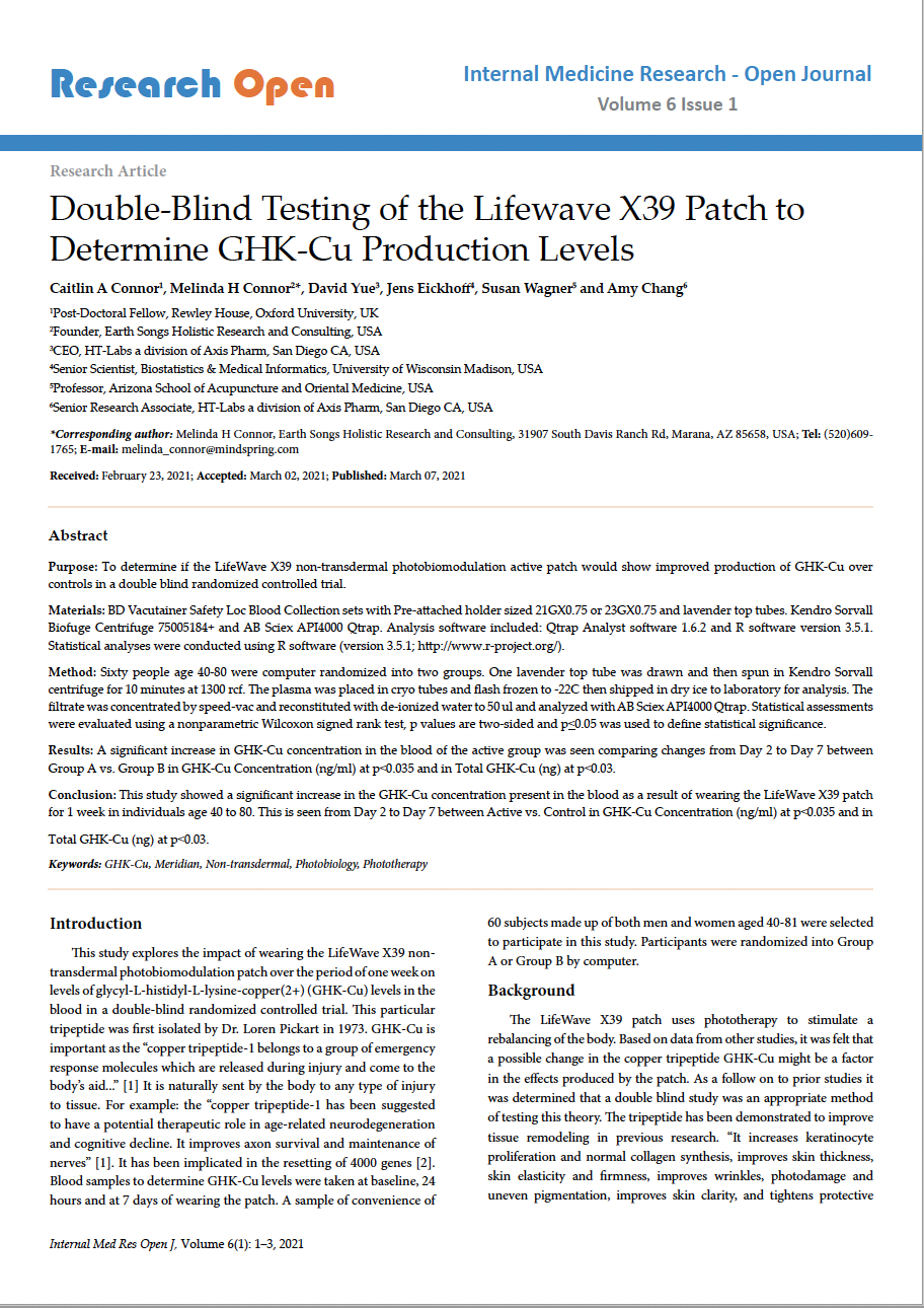 2021 Clinical Study