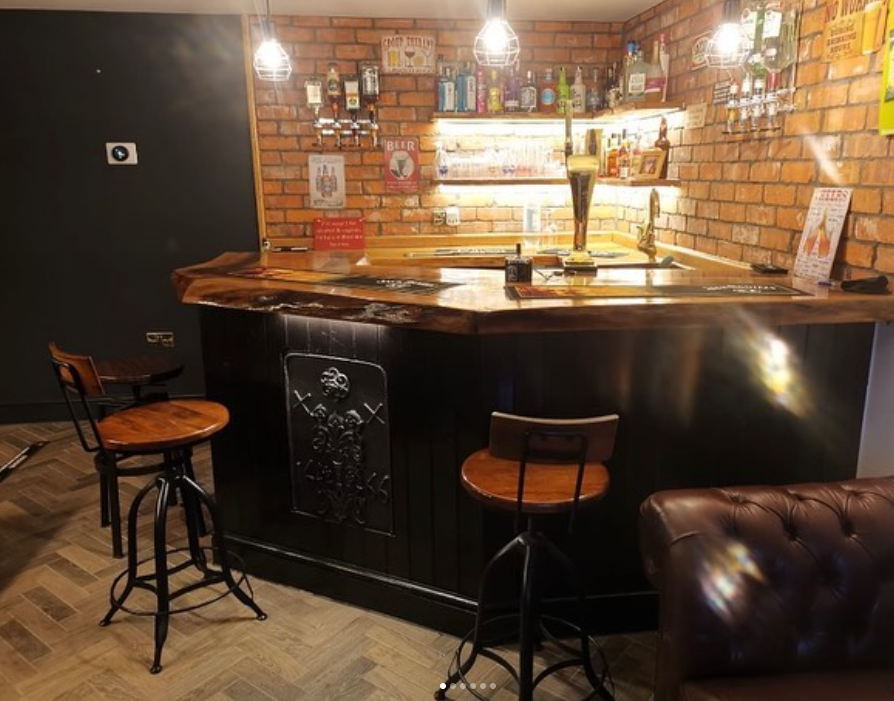 FOXECO bespoke timber bar fit-out and joinery in Essex