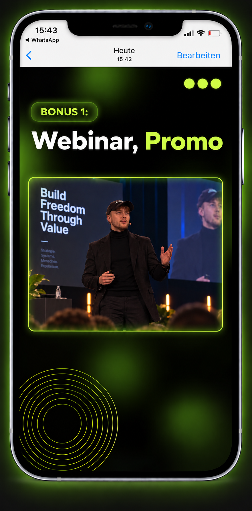 Aus deinem Webinar wird Content für Wochen