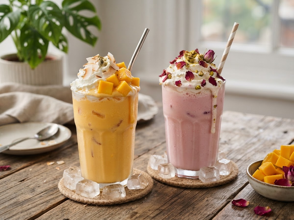 Milkshake Artisanal (Rose ou Mangue)