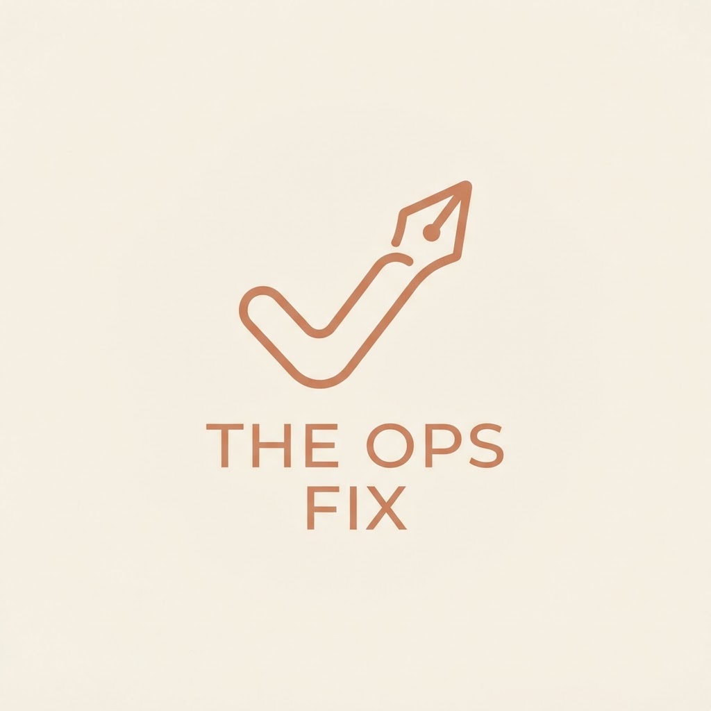 The Ops Fix