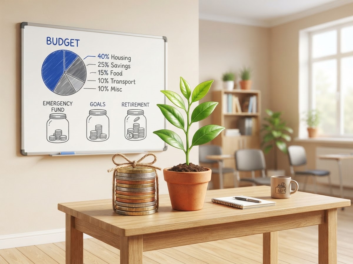 Financial coaching and literacy
