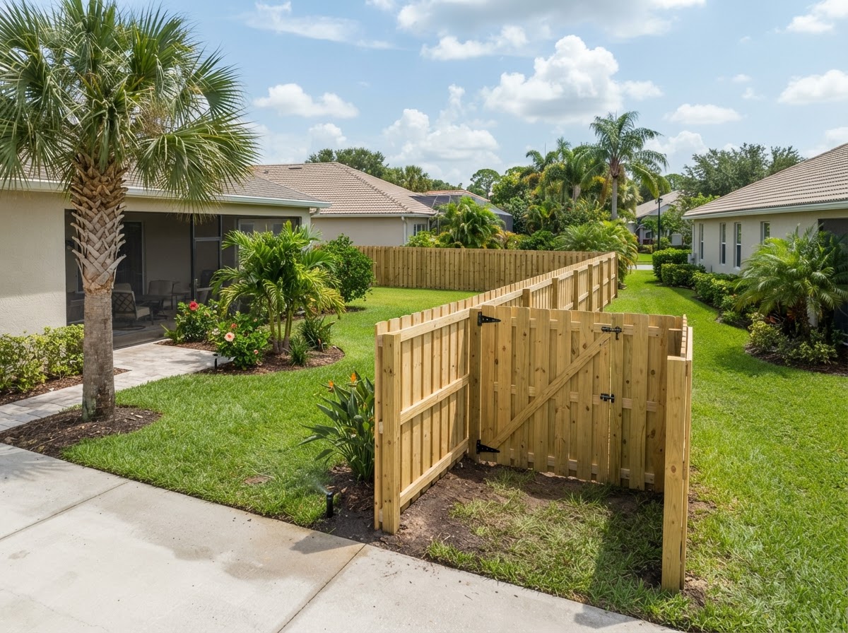 Residential fence contractor in Gainesville Florida