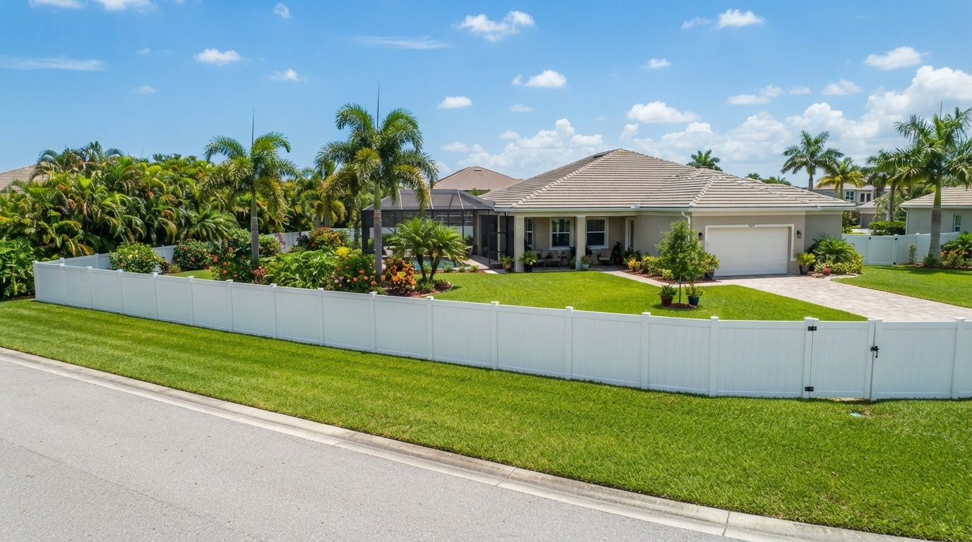 Fence installation near Gainesville