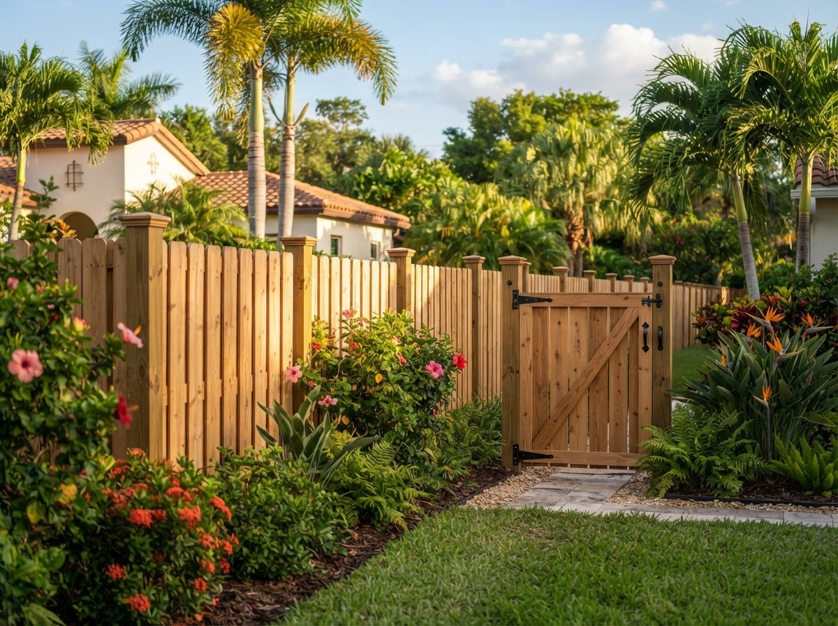 Fence installation near Gainesville Florida