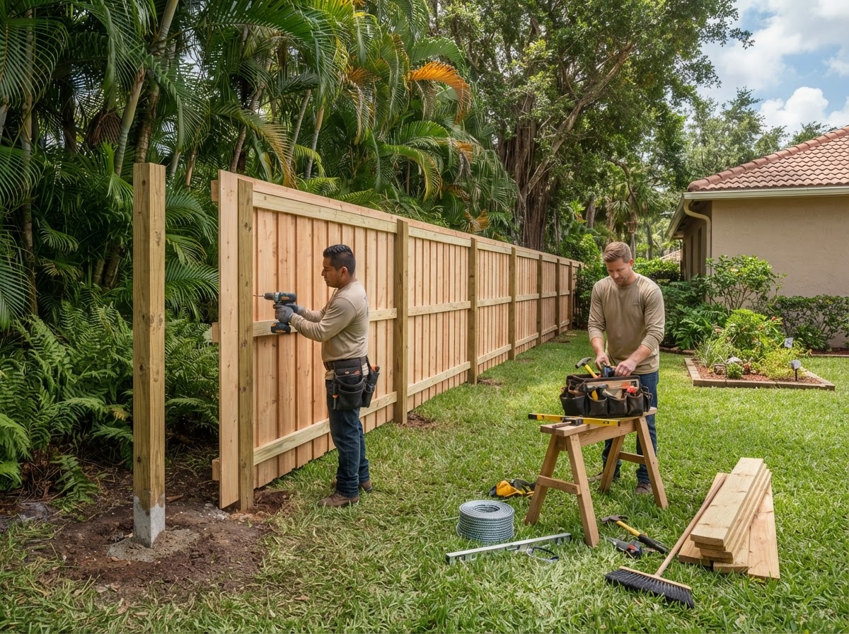 Fence repair and fence replacement near Gainesville Florida