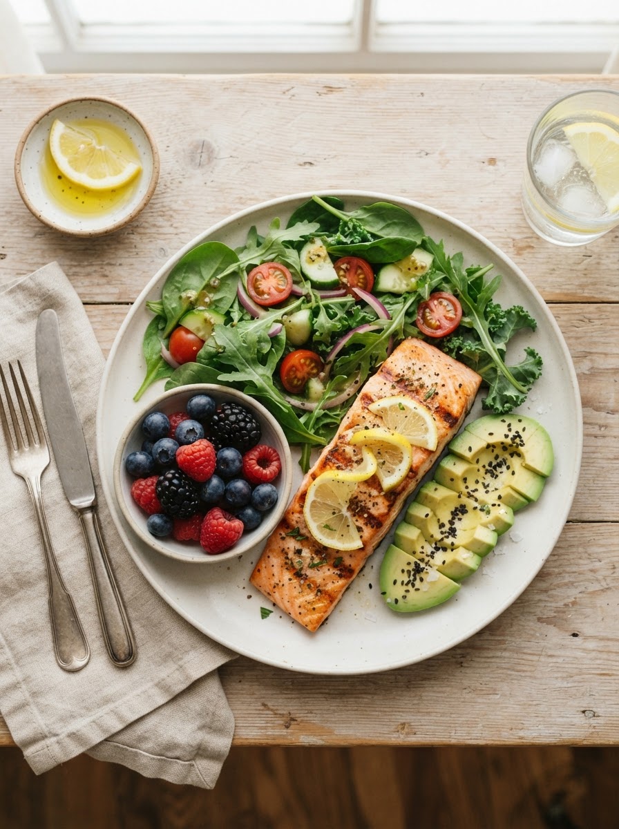Balanced therapeutic nutrition plate