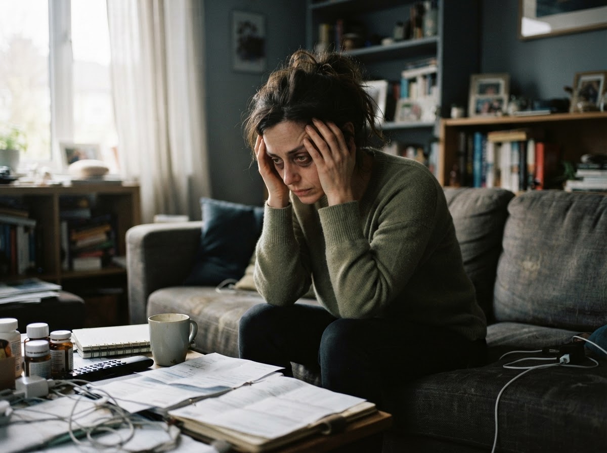 Patient exhausted from toxic burden and chronic fatigue