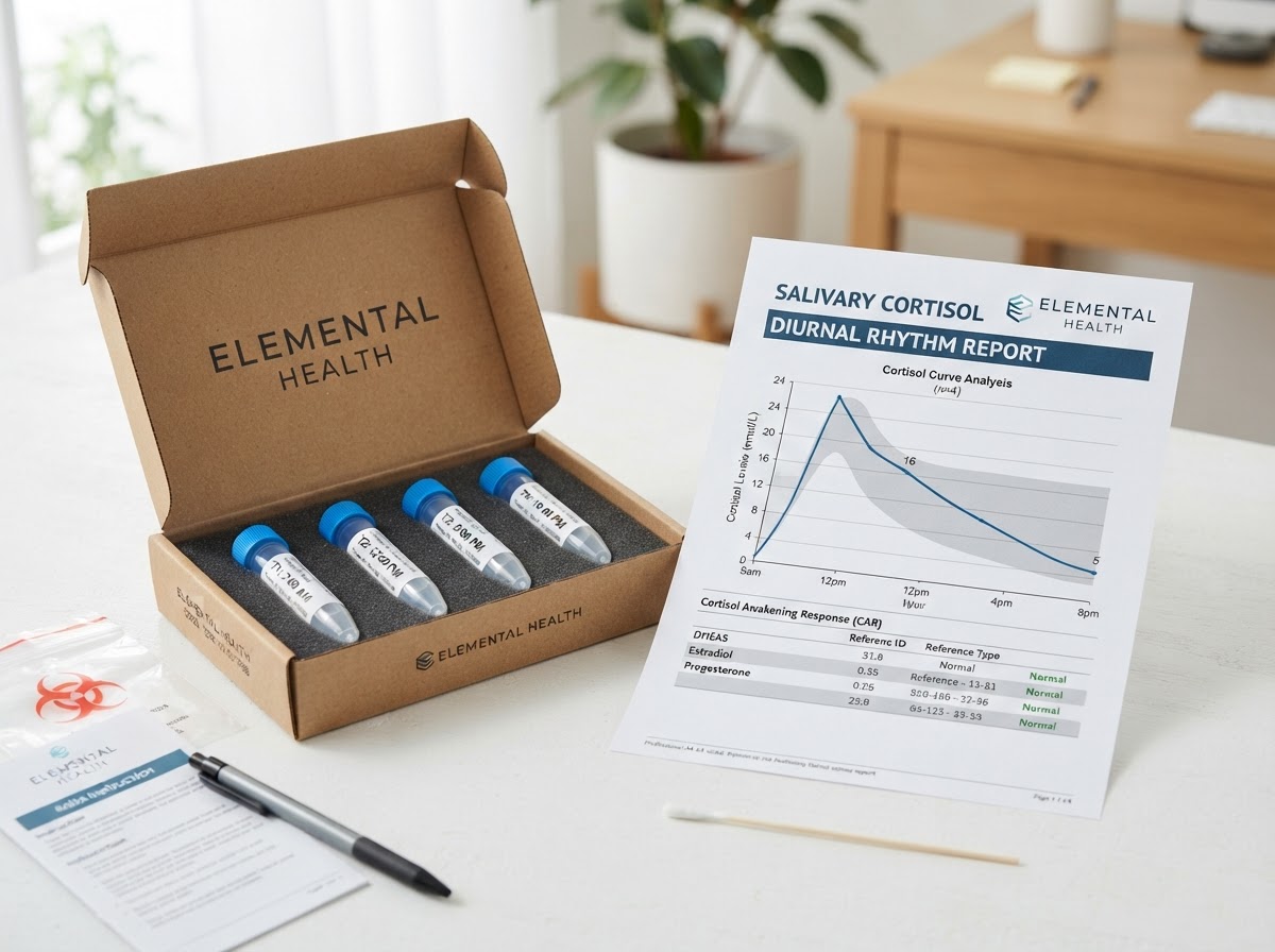 Functional thyroid hormone lab panel report