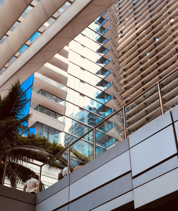 Living Miami Rentals guiding a client through a Miami rental search