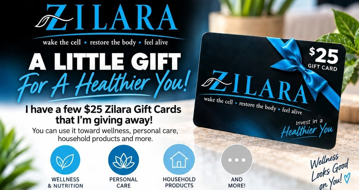 A Little Gift For A Healthier You - $25 Gift Card giveaway graphic