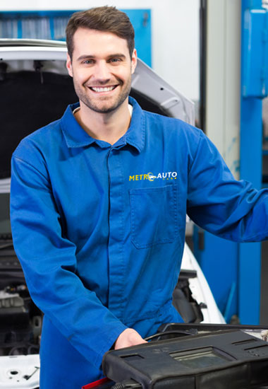 Metro Auto Care Warren MI shop interior and service bay