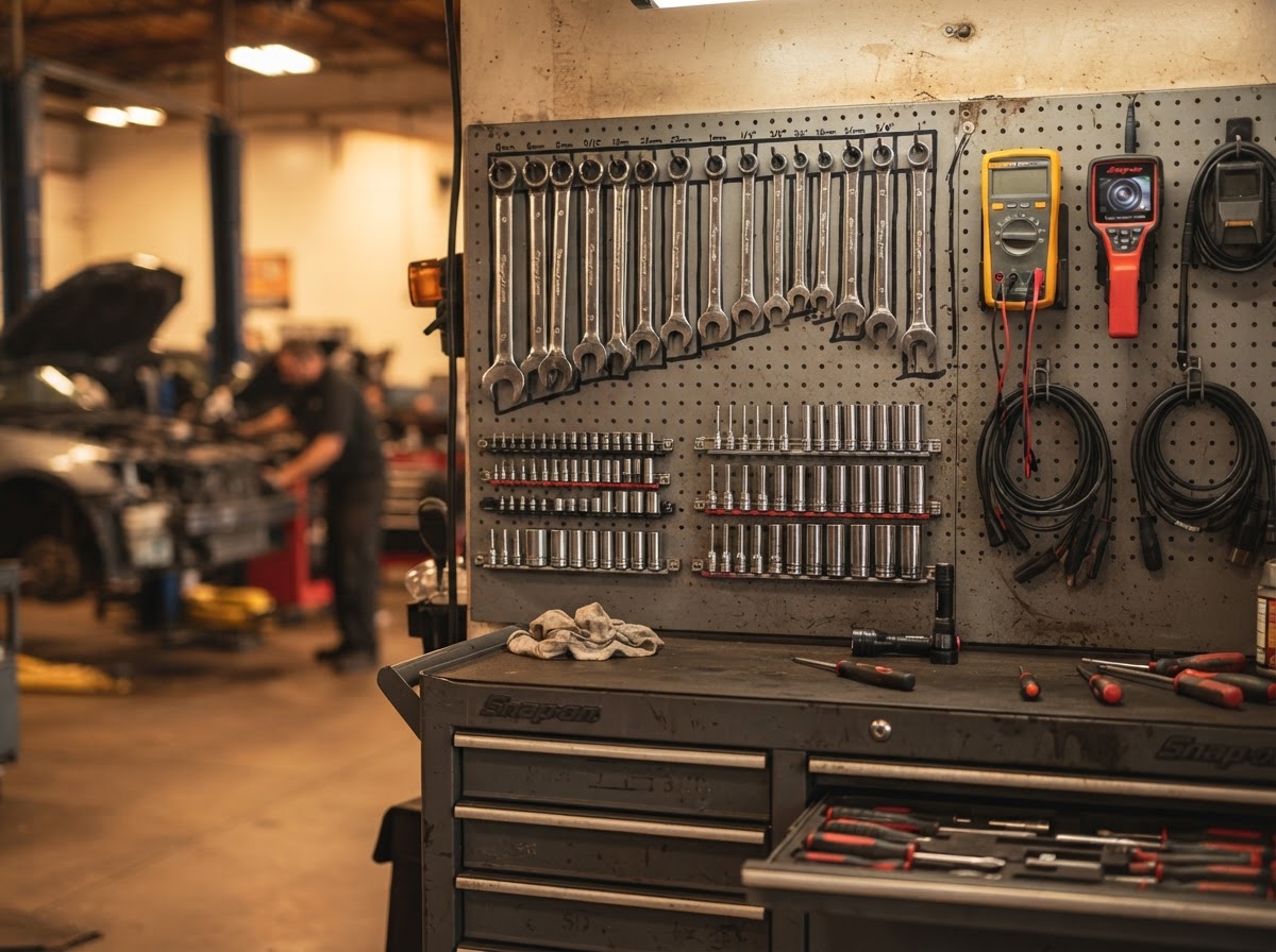 Professional-grade scanner & organized tool sets in our shop