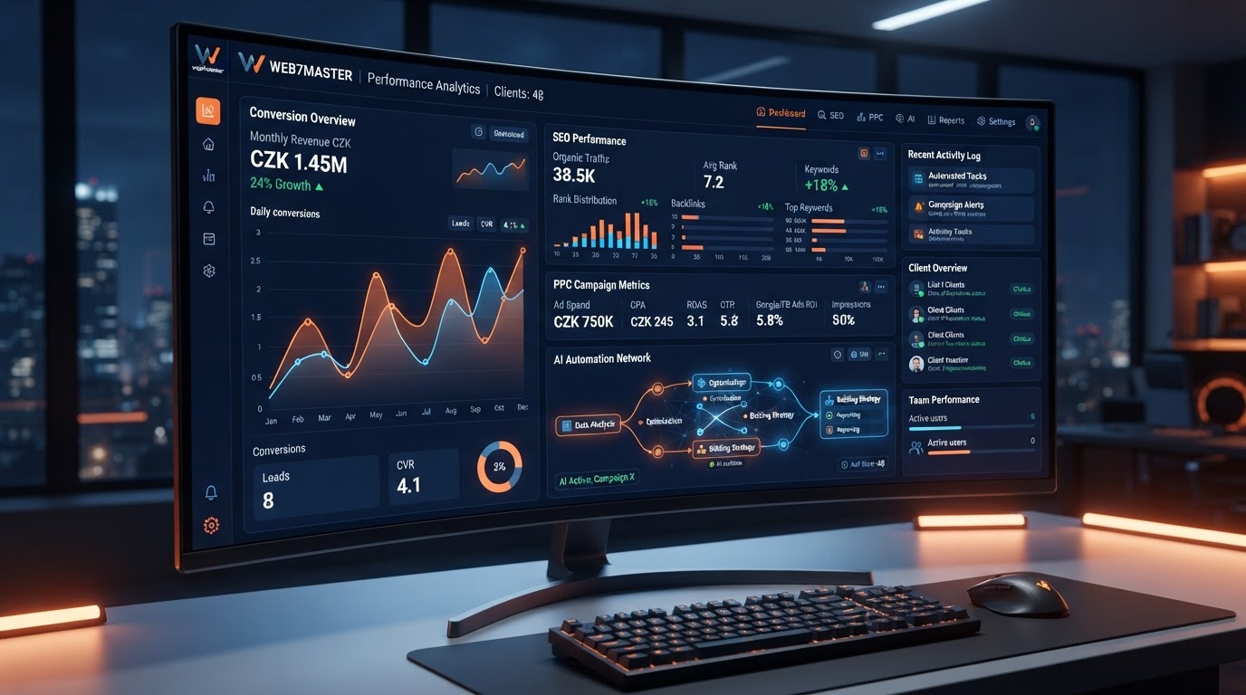 Web7master Marketing Dashboard