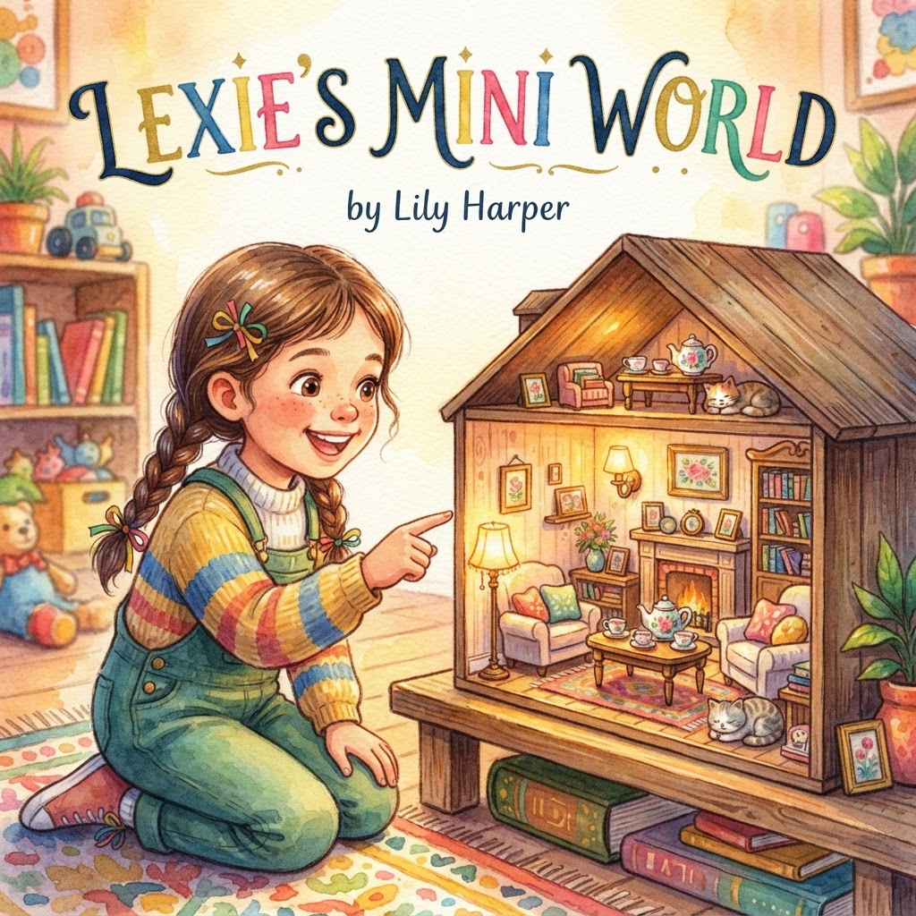 Lexie's Mini World Children's Book Cover
