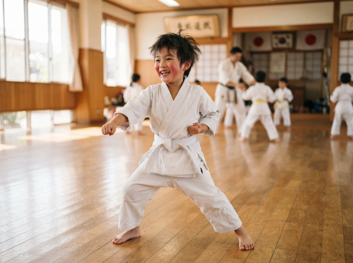 Little Warriors martial arts class