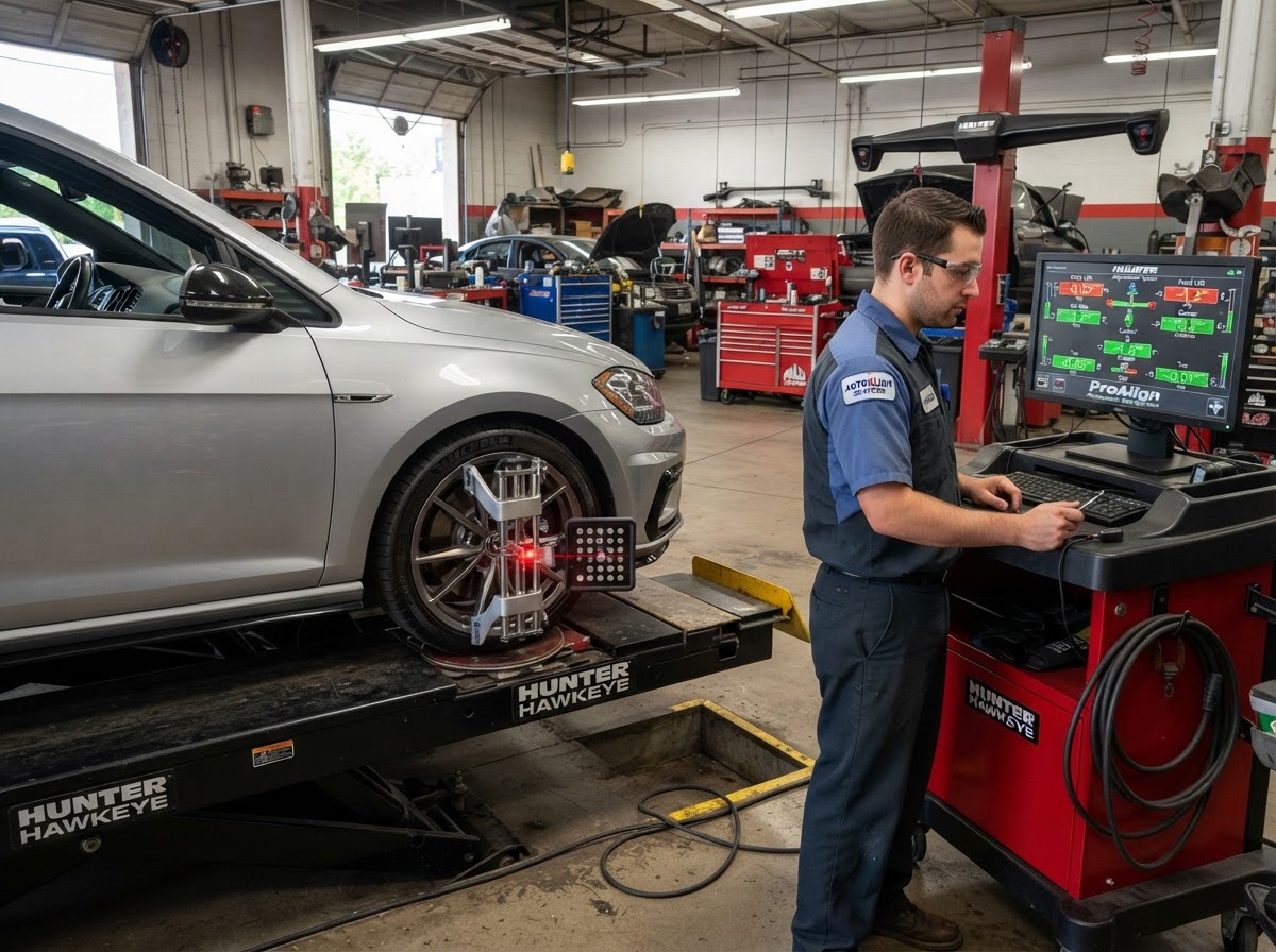 4-Wheel Laser Alignment