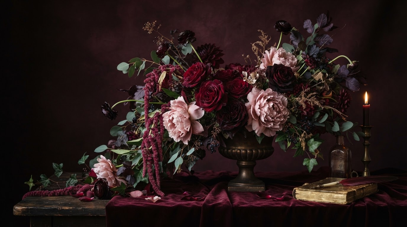 Dark Moody Florals