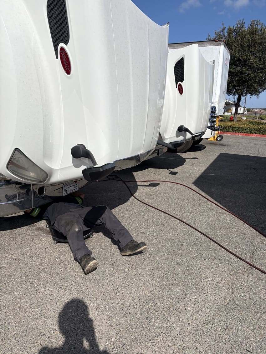 Commercial diesel truck repair work 20