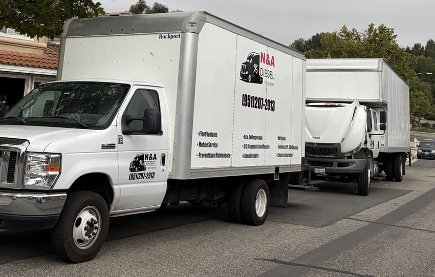 Commercial diesel engine repair in Corona CA work 1