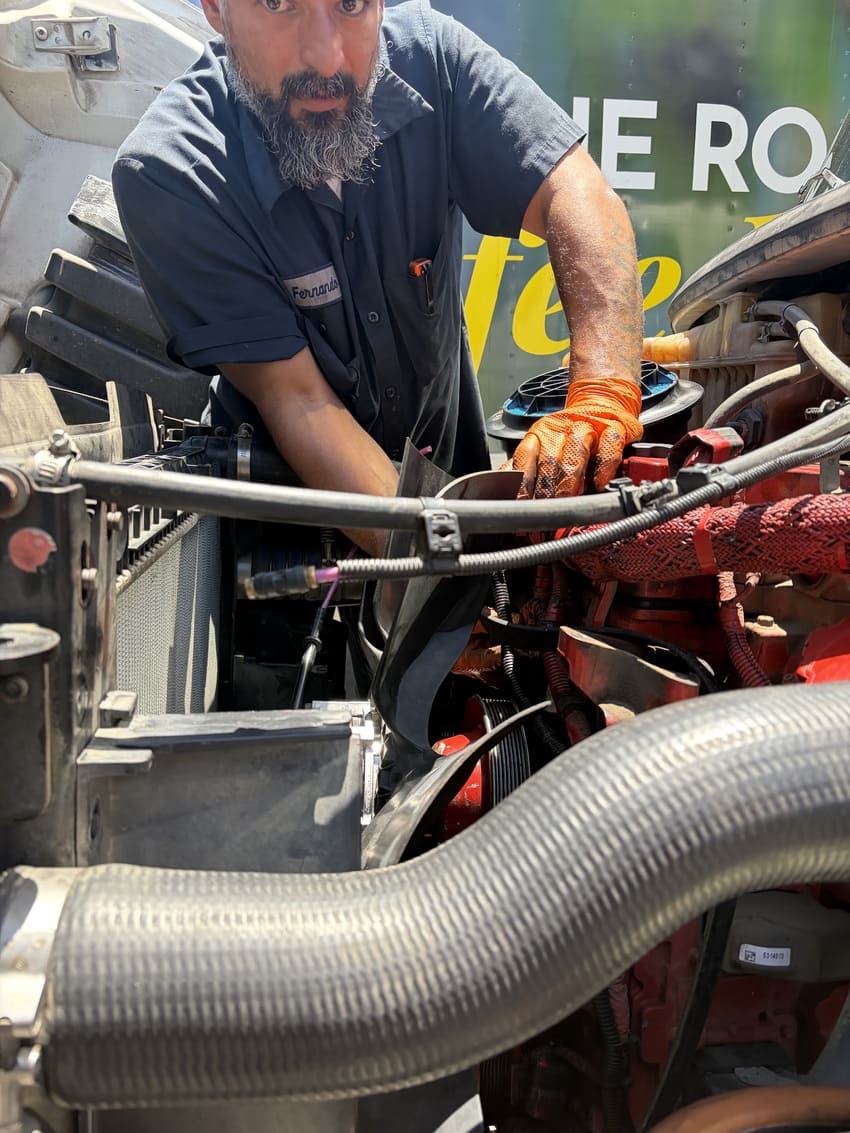 Commercial diesel truck repair work 10