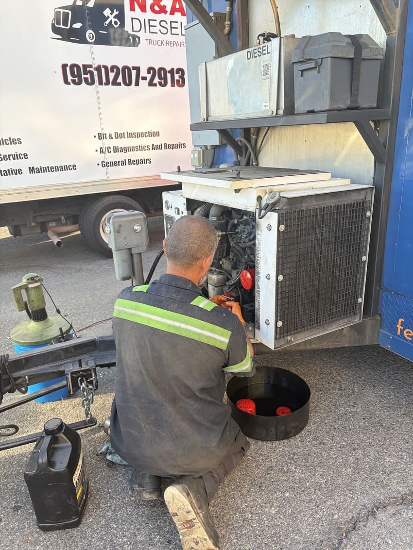 Commercial diesel truck repair work 21