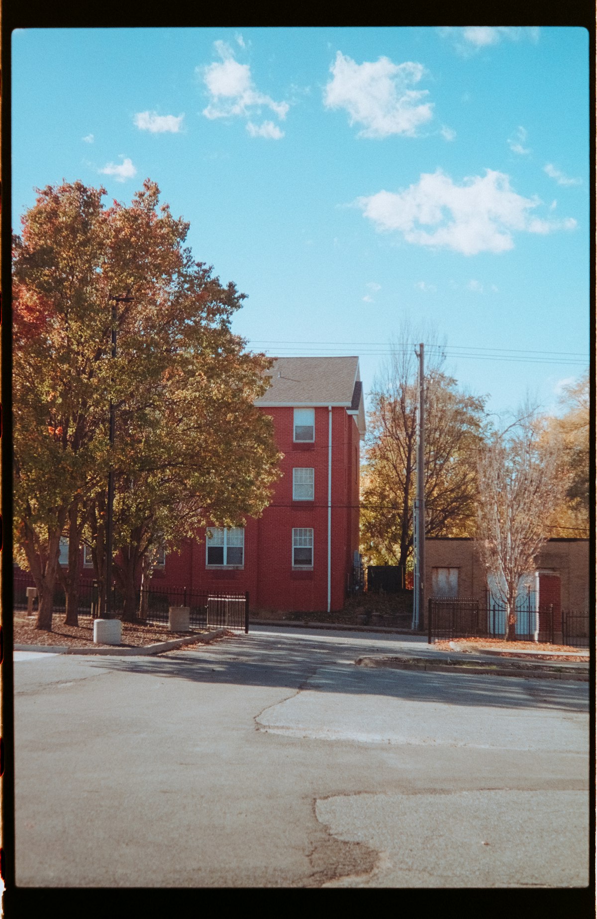 Norman residential neighborhood