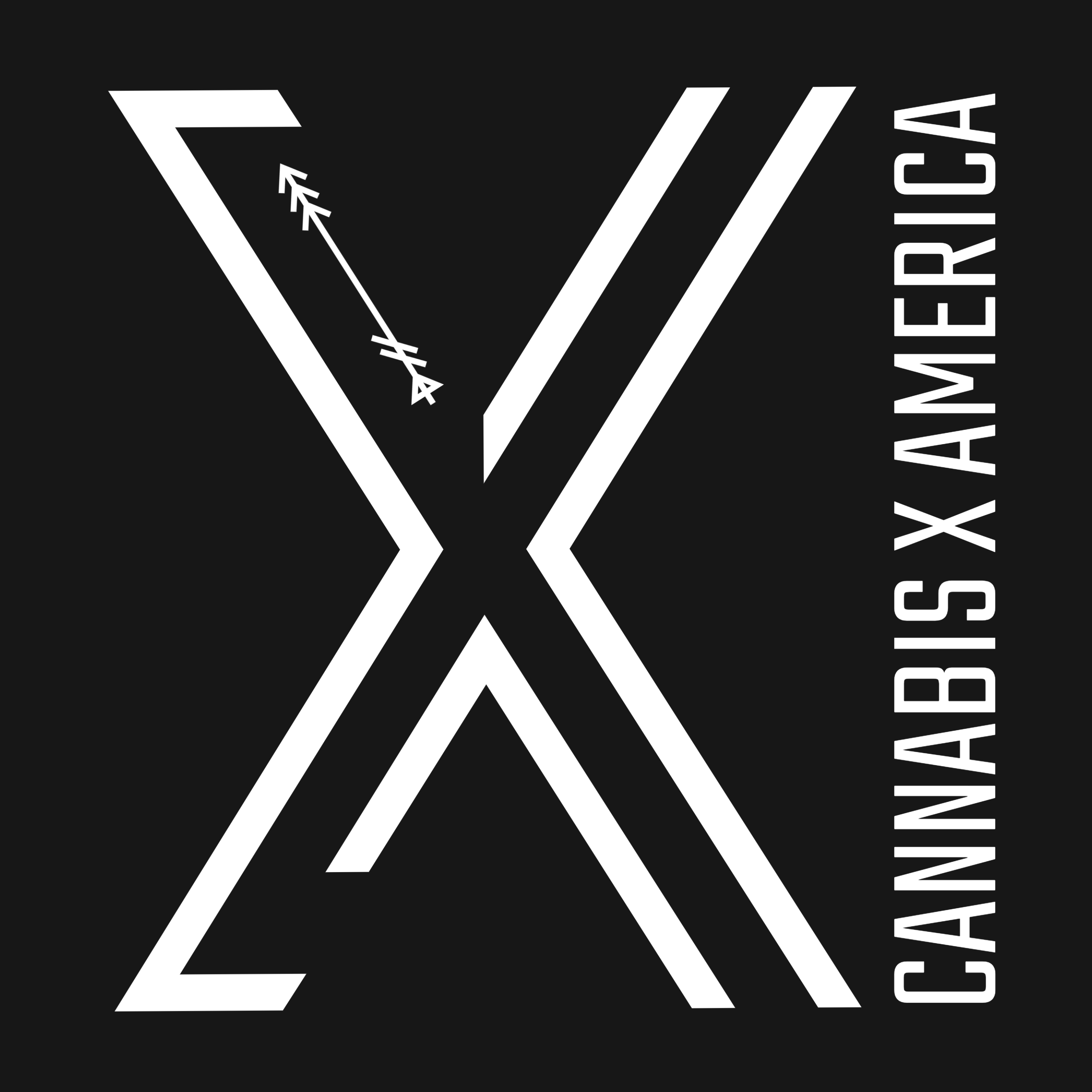 Cannabis X America logo