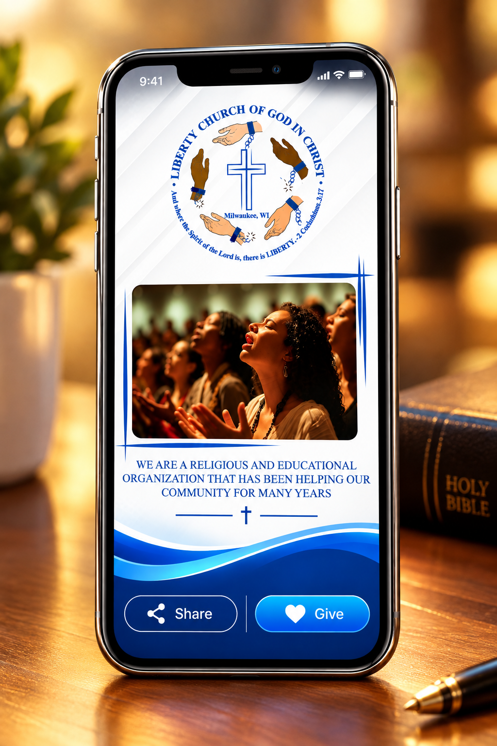 Official Liberty COGIC Mobile App Preview